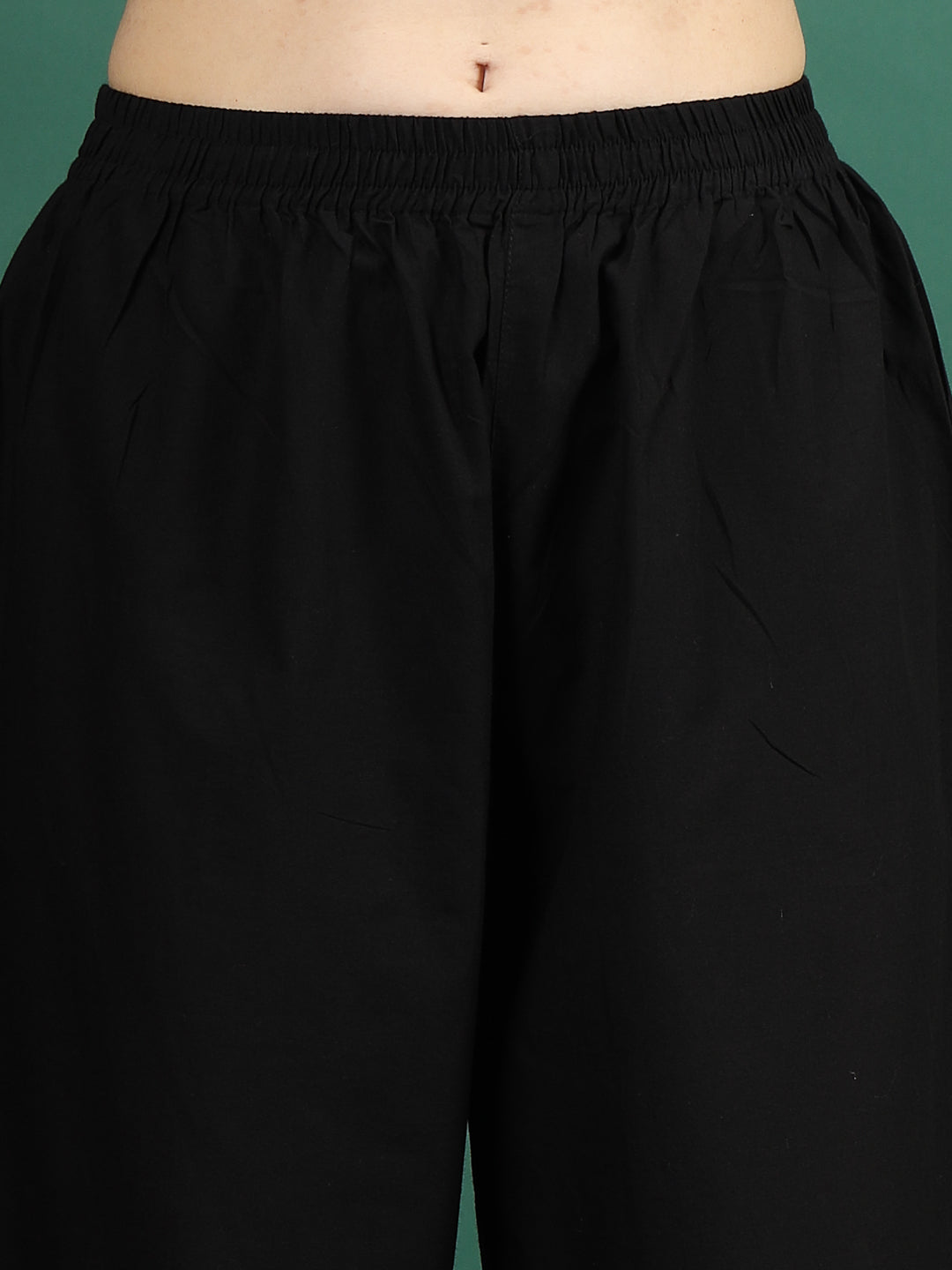 Women Green Bandhani Embroidered Shoulder Straps Sequinned Kurta With Palazzo & Dupatta