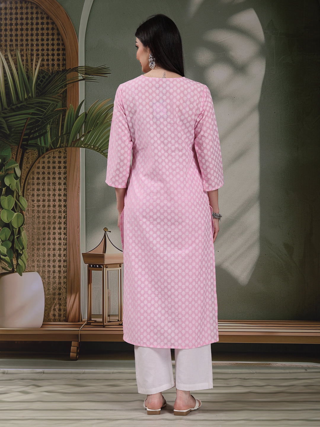 Luxe Pink Kurti