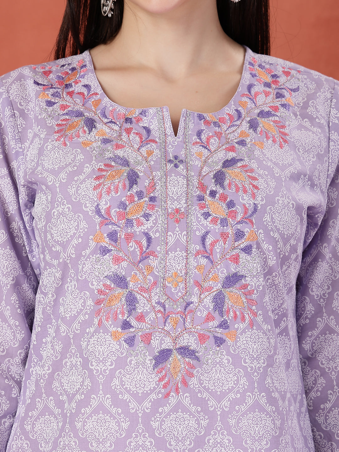 Serene Lavender Kurti