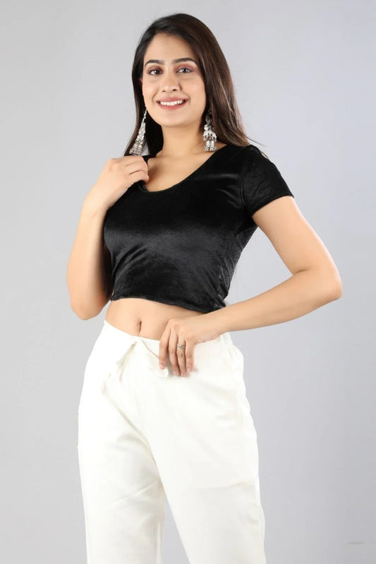 Women Off white Regular Cotton Trousers