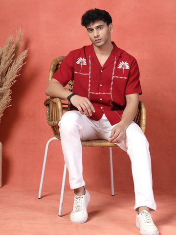 Crimson Crest Shirt