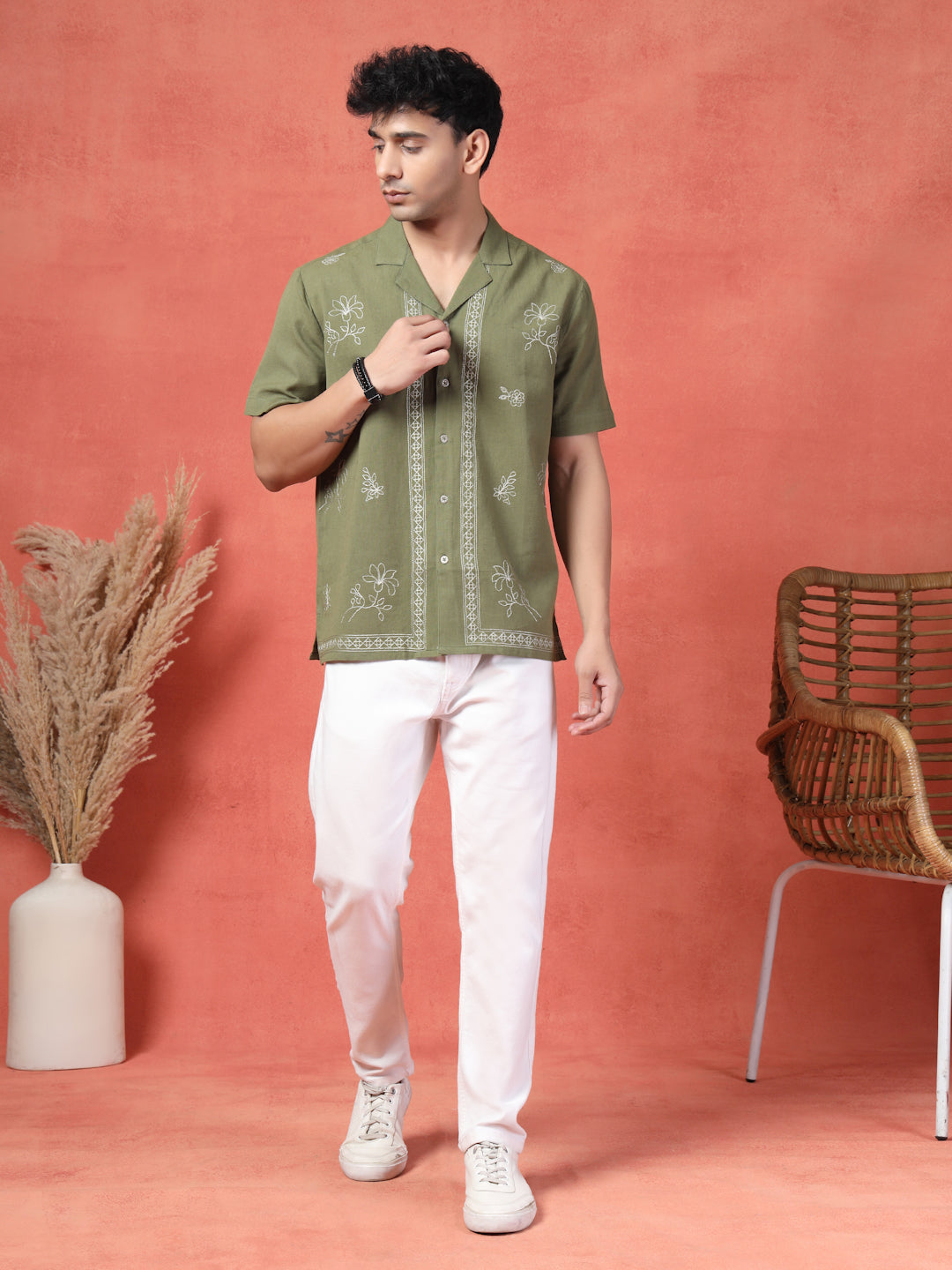 Olive Thread Shirt