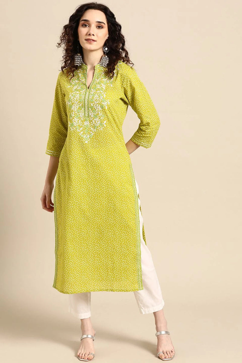 Daily wear cotton kurta women
