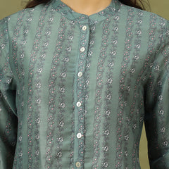 Women Floral Printed Festive Straight Kurta