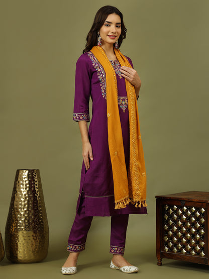 Luxe Purple Suit