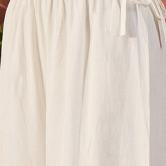 Women Embroidered Pure Cotton Straight Kurta & Palazzos With Dupatta
