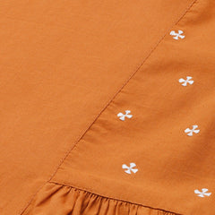 Festive wear cotton kurta palazzo set
