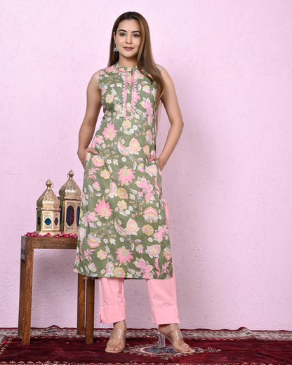 Emerald Charm Kurta