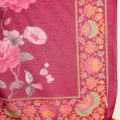 Elegant Purple Lehriya Printed Kurta Palazzo & Dupatta Set