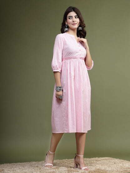 Graceful Blush Floral Aura