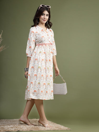 Elegant Ivory Floral Grace