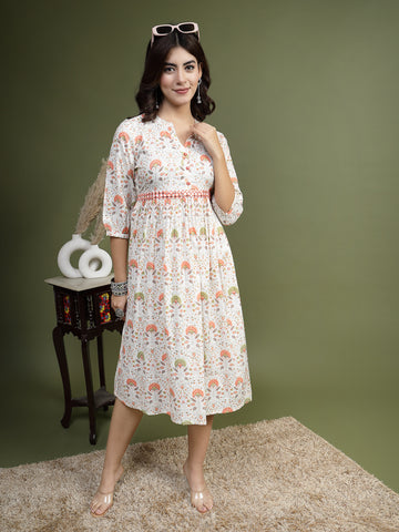 Elegant Ivory Floral Grace