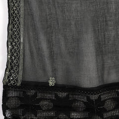 Women Green Bandhani Embroidered Shoulder Straps Sequinned Kurta With Palazzo & Dupatta