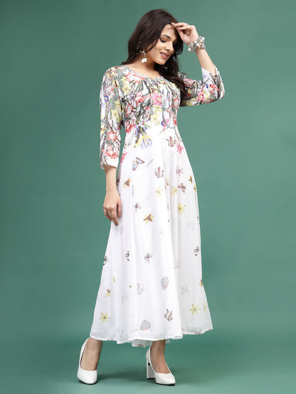 Ivory Floral Aura