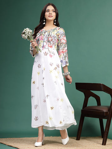Ivory Floral Aura