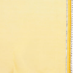 Women Mustard Yoke Design A-Line Kurta And Trousers With Dupatta