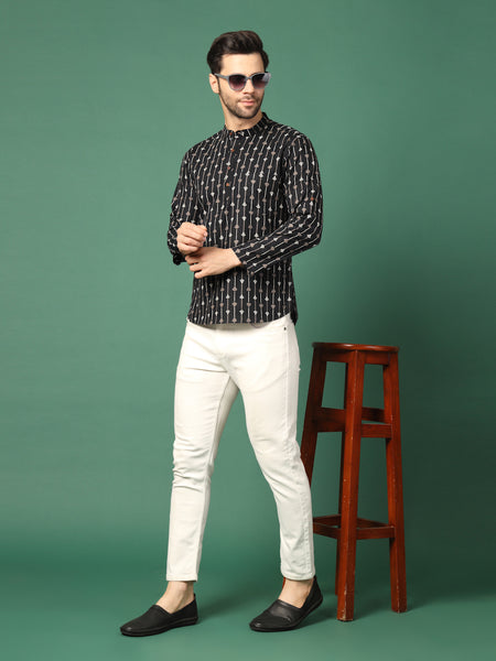 Men's   Full Sleeve Kurta-Full