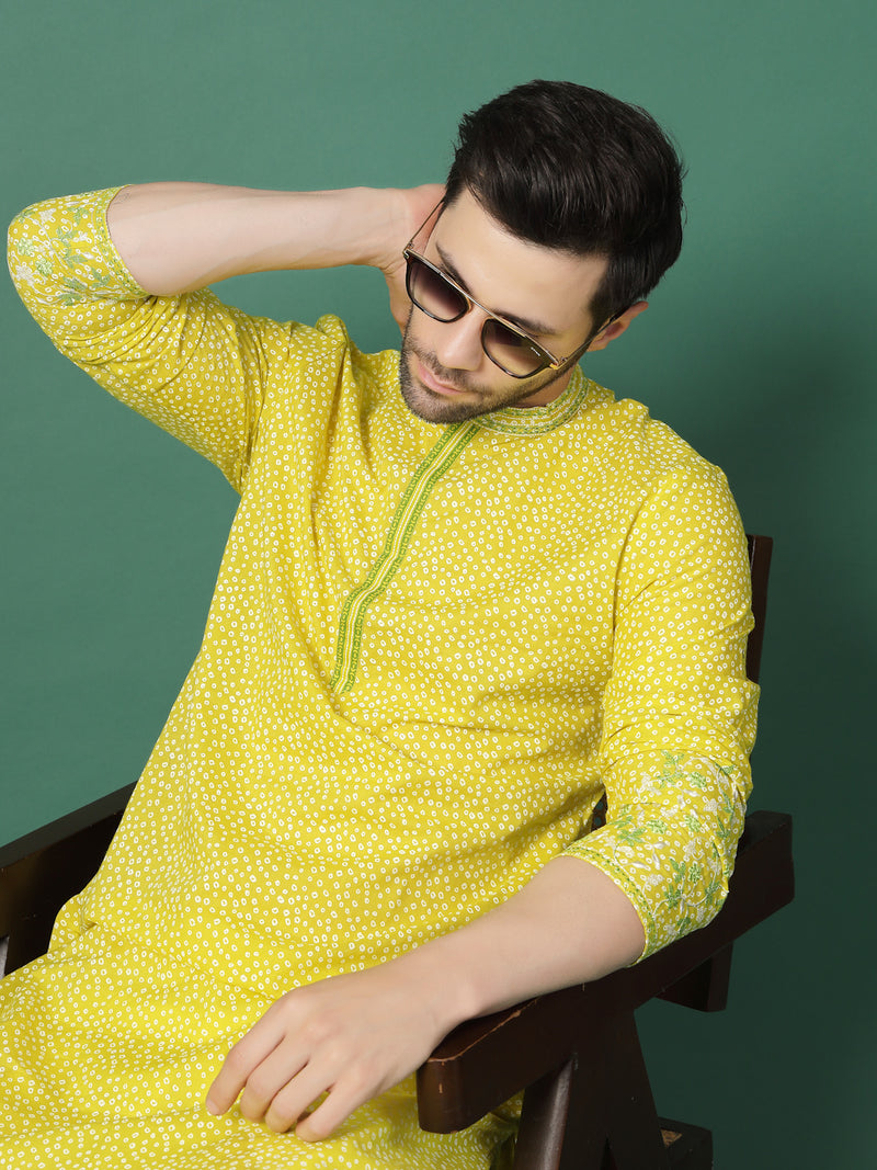  men mandarin collar kurta
