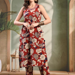 Stylish women embroidered kurta set