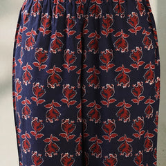 Lady Blue Embroidered Kurta Palazzo Set