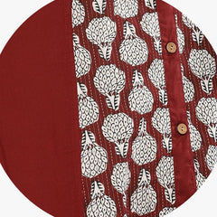 Daily wear printed cotton kurta
