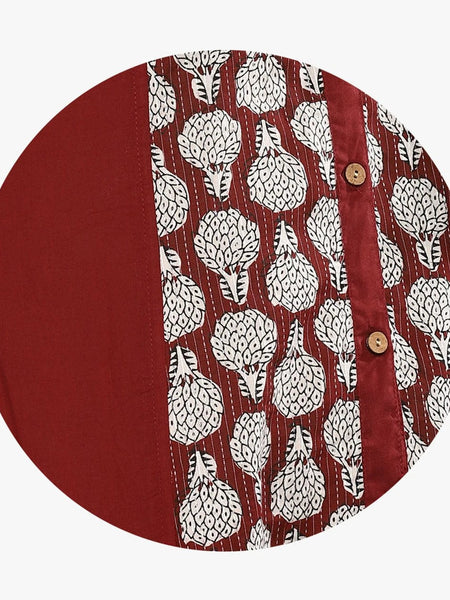 Daily wear printed cotton kurta
