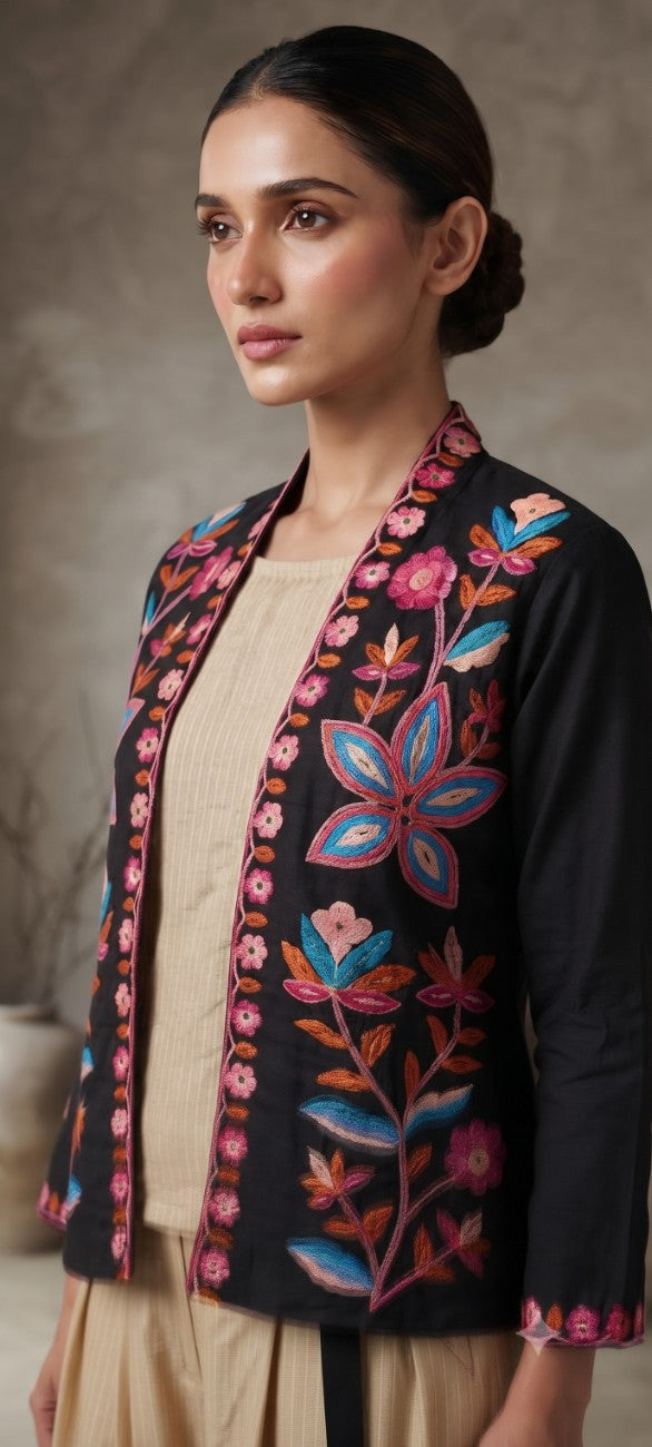 Womens Light pink Colour Embriodery printed Cord- set