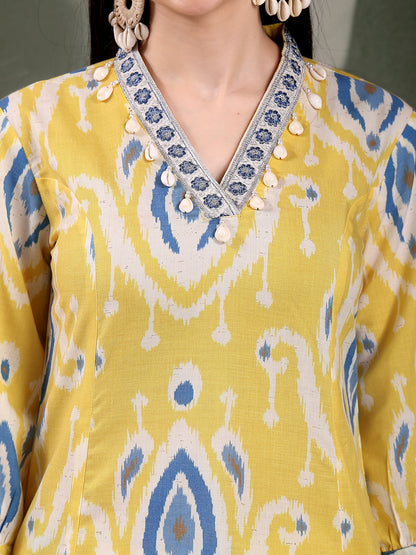 Boho Yellow Co-ord Set