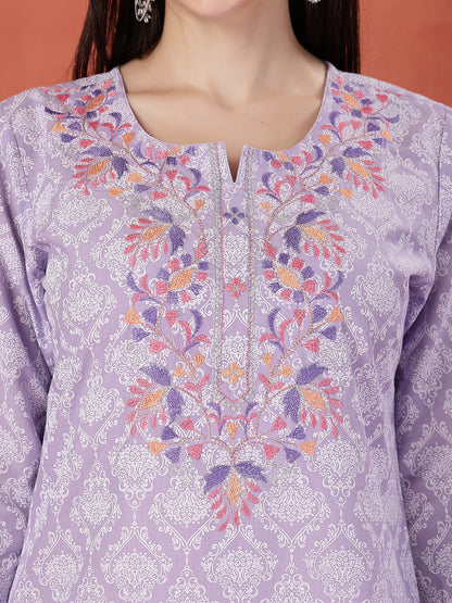 Serene Lavender Kurti