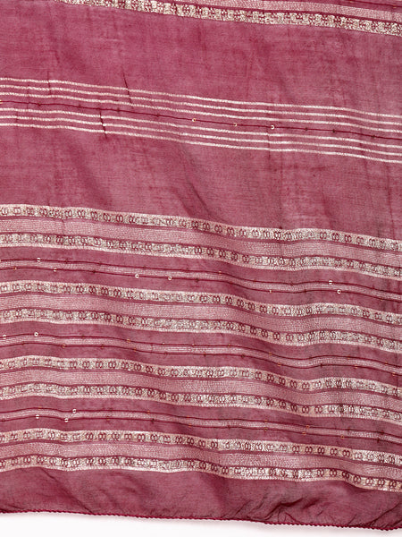 Elegant Burgundy Cotton Straight Kurta Palazzo Set with Embroidery & V-Neck