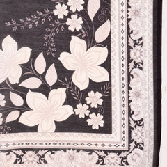 Graceful White Cotton Anarkali Set with Intricate Embroidery & V-Neck