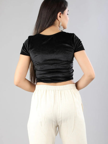 Women  White Regular Cotton Trousers