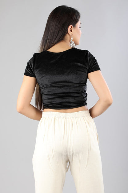 Women  White Regular Cotton Trousers